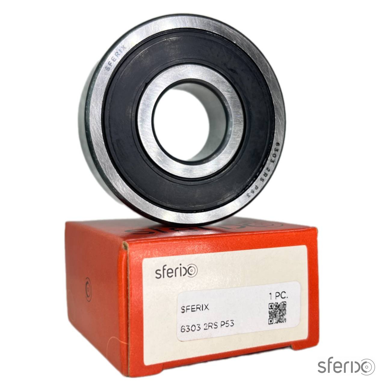 Радиальный однорядный подшипник 6303 2RS P53 SFERIX - Сферикс - фото -  2